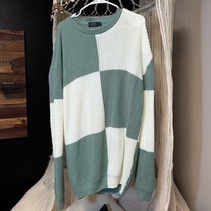 Boohoo man oversized knit sweater